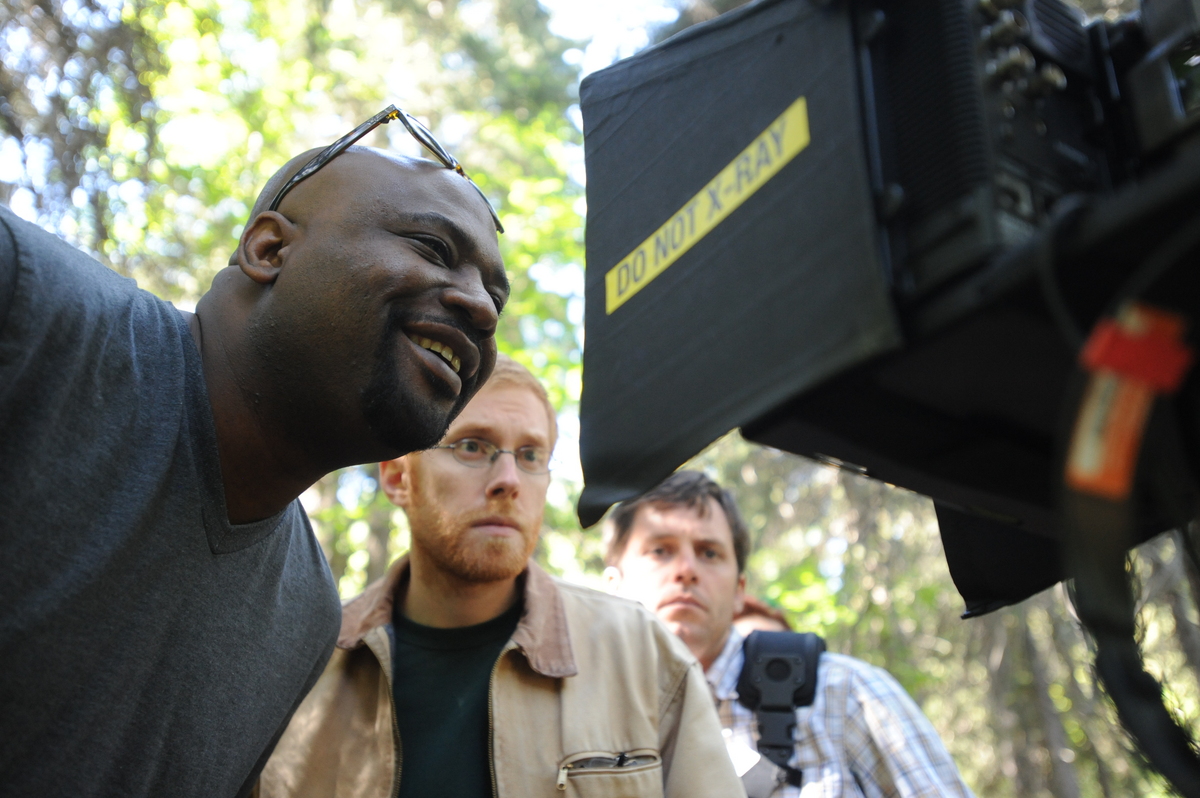 man looks into camera at sundance labs