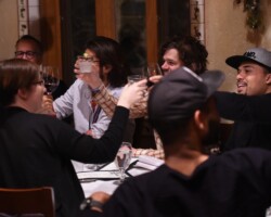 Atmosphere at the NEXT/Midnight Directors Dinner. Photographer: Stephen Speckman