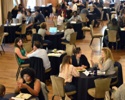 Atmosphere at the 2017 Creative Producing Summit. Photographer: Jonathan Hickerson