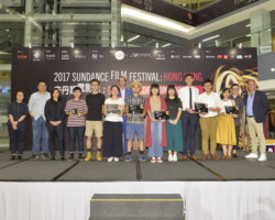 Sundance and Metroplex staff with the 2017 Short Film Competition award winners. Photographer: Richard Lam