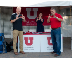 Members of the University of Utah Alumni Association during the community screening of 'Meru.' Photographer: Jonathan Hickerson