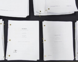 Scripts from the 2019 Episodic Story Lab projects. Photographer: Lauren Wester