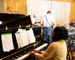Writer and director Whitney White workshops 'Definition' at the 2019 Theatre Lab. Photographer: Jen Fairchild