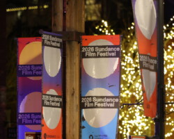 Atmosphere on Main Street during the 2026 Sundance Film Festival. Photographer: Stephanie Dunn