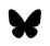Bluesky Logo black